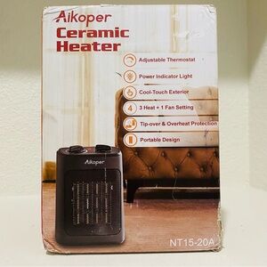 Aiko Black Ceramic Heater